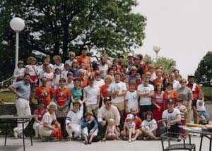 Group photo of first reunion
