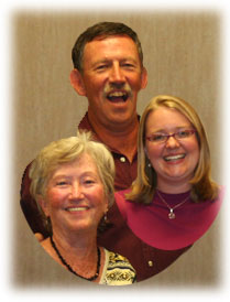 Photo of Bluffton Reunion Hosts Better and Terry Lynch and Kate Torborg Shuman